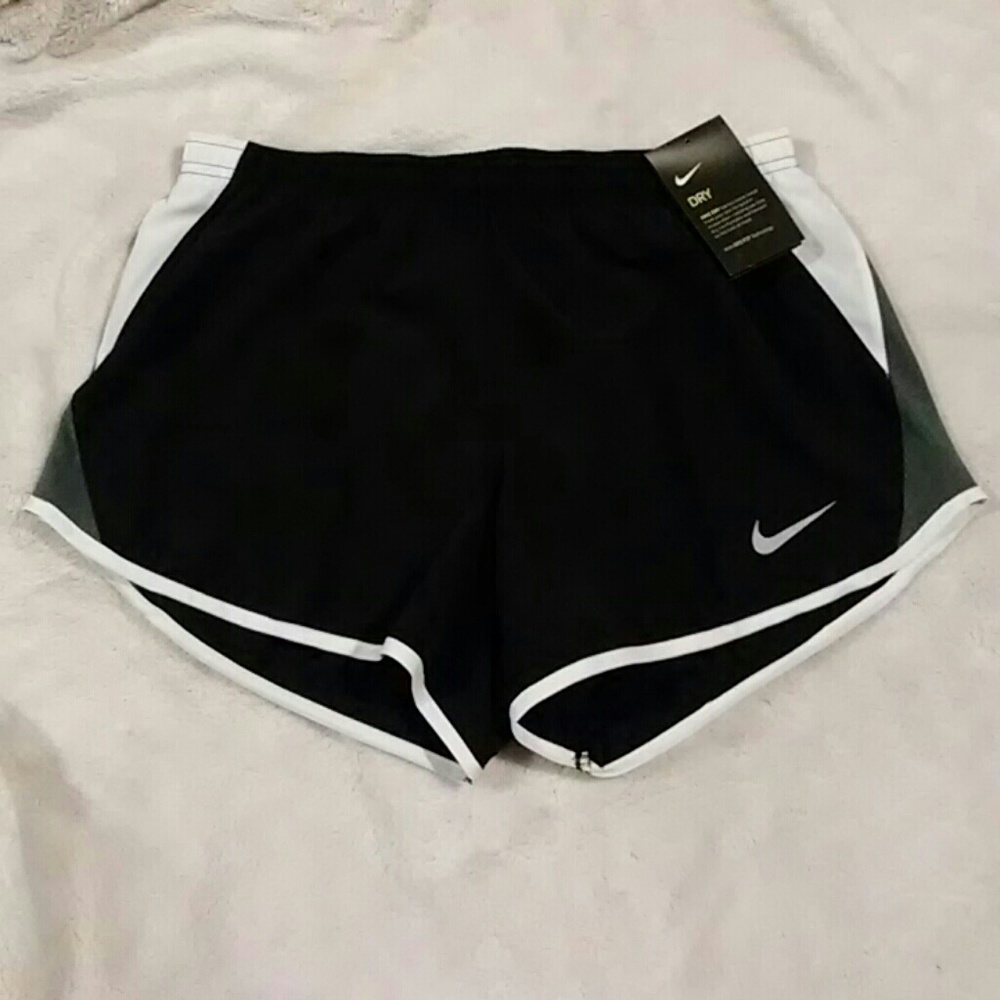 Women's Nike running shorts.